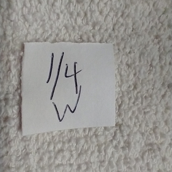 Cream ball post earrings - Picture 3 of 3